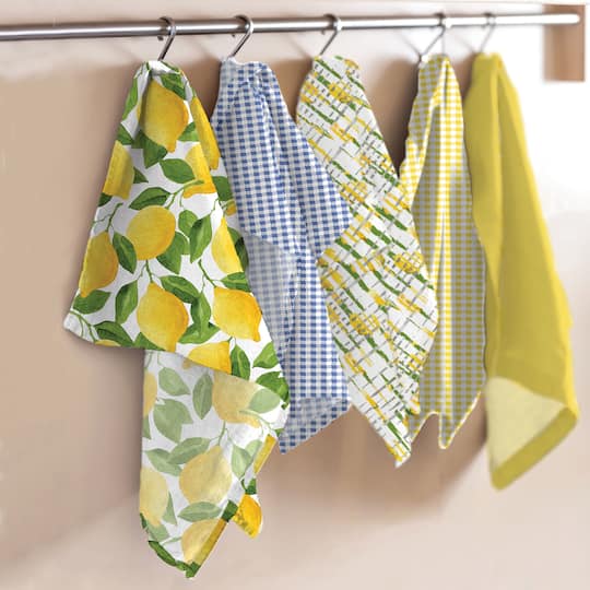 Lemon Cotton Fabric by Loops & Threads™
